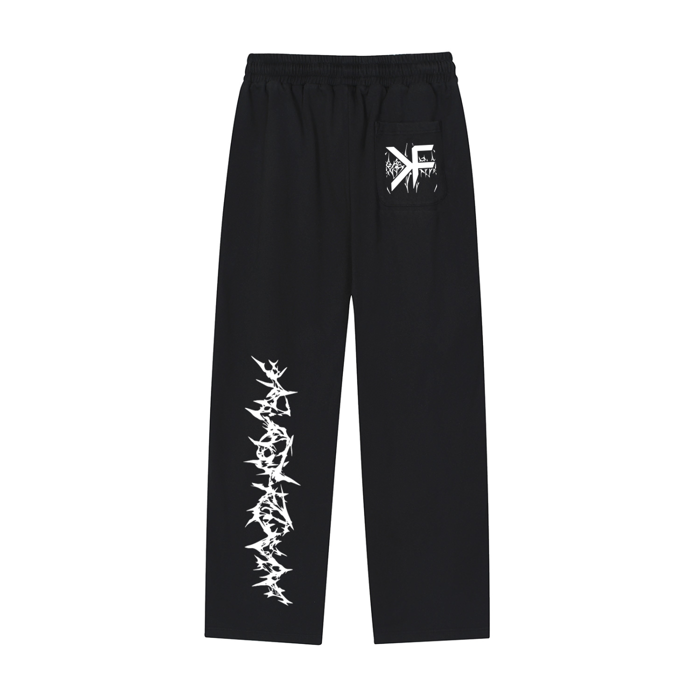 Reflection Striped Straight-Leg Sweatpants