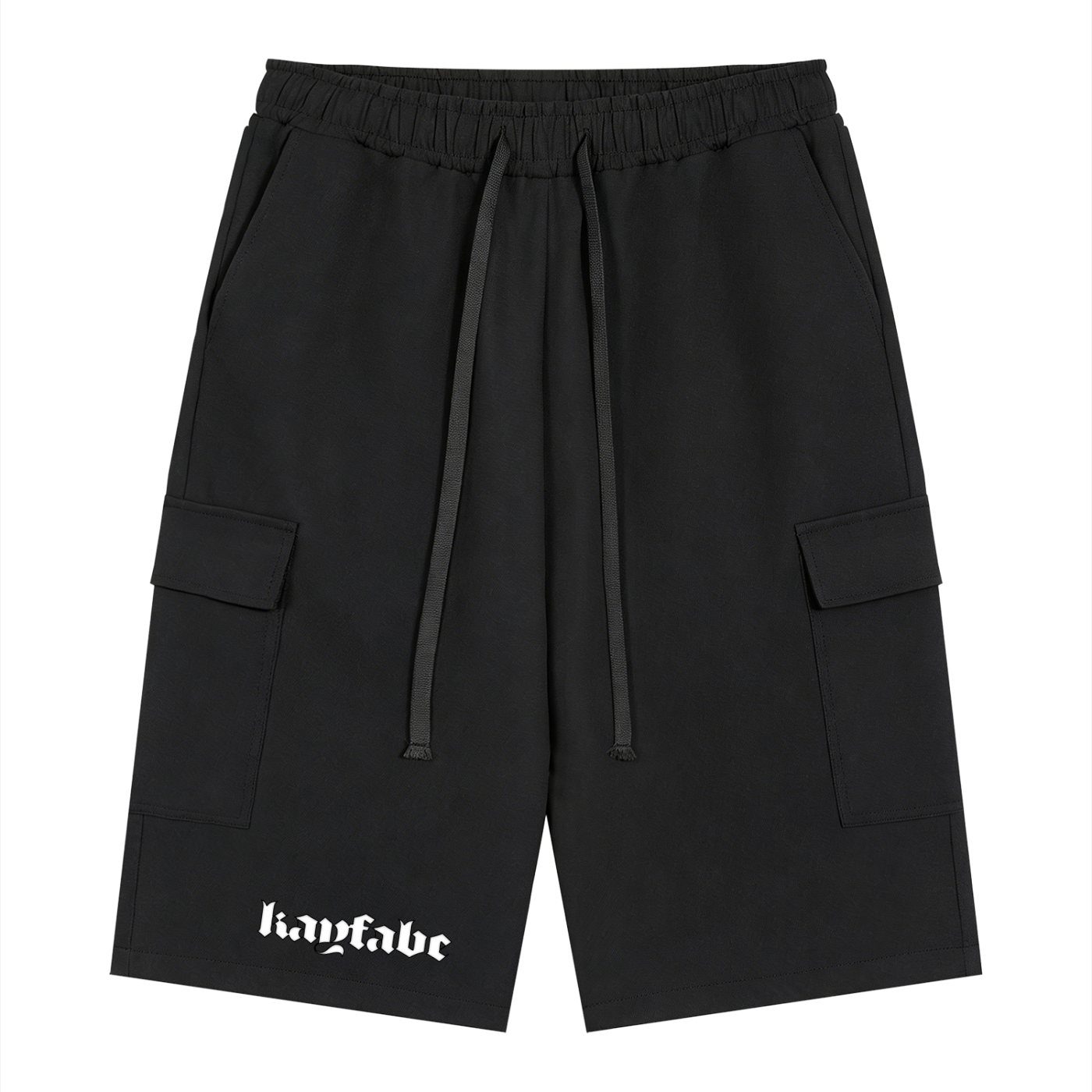 Unisex Drawstring Cargo Shorts