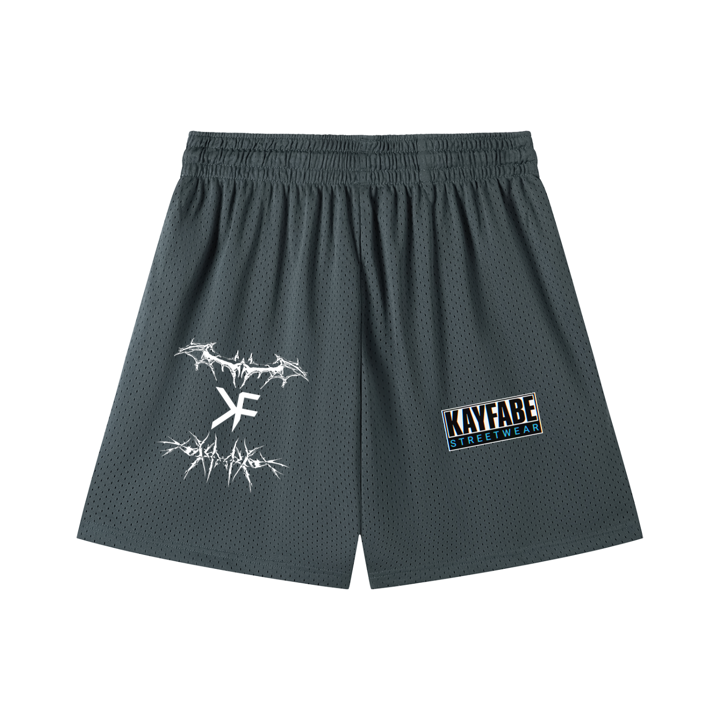 Mesh Drawstring Shorts