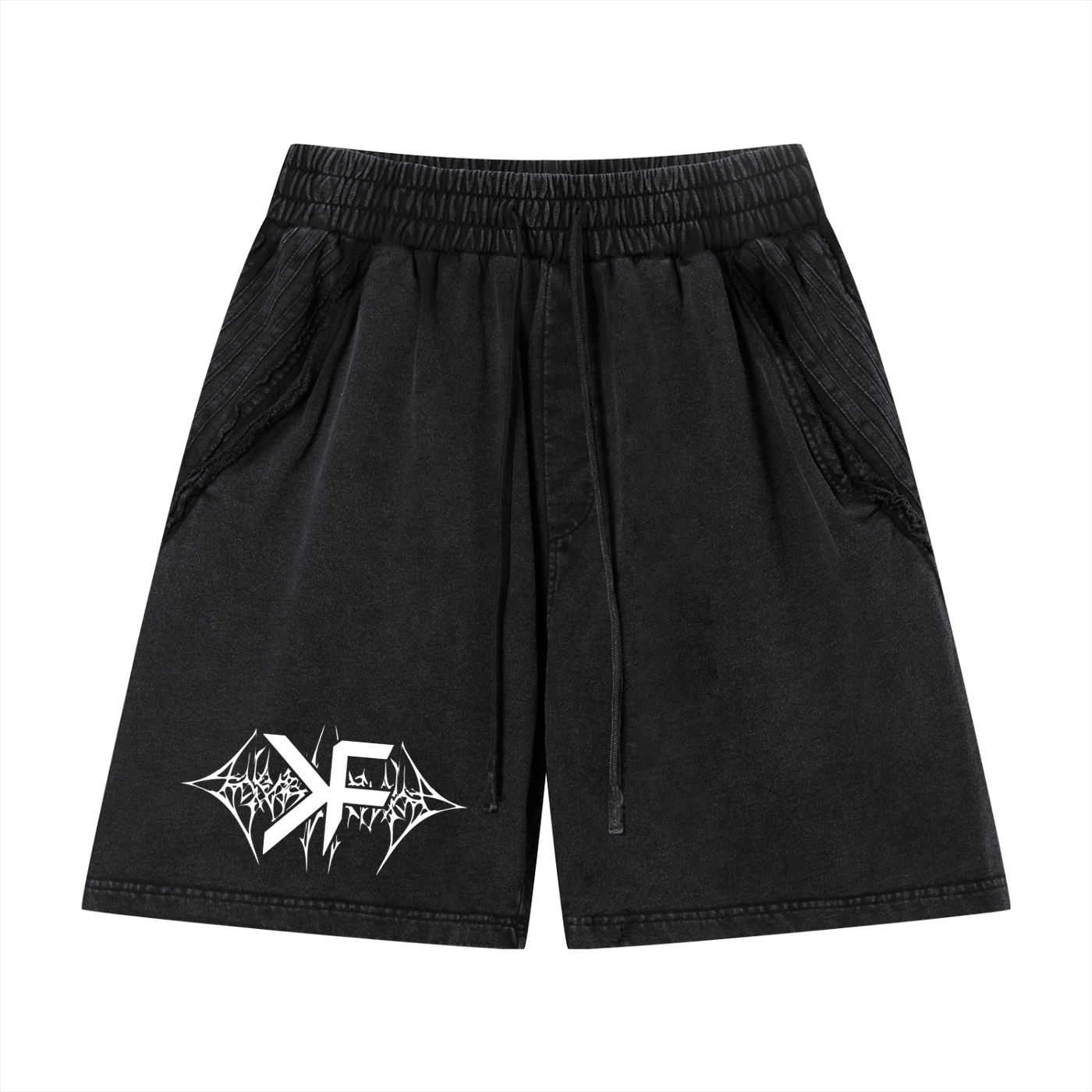 SIGIL Vintage Wash Raw Edge Shorts