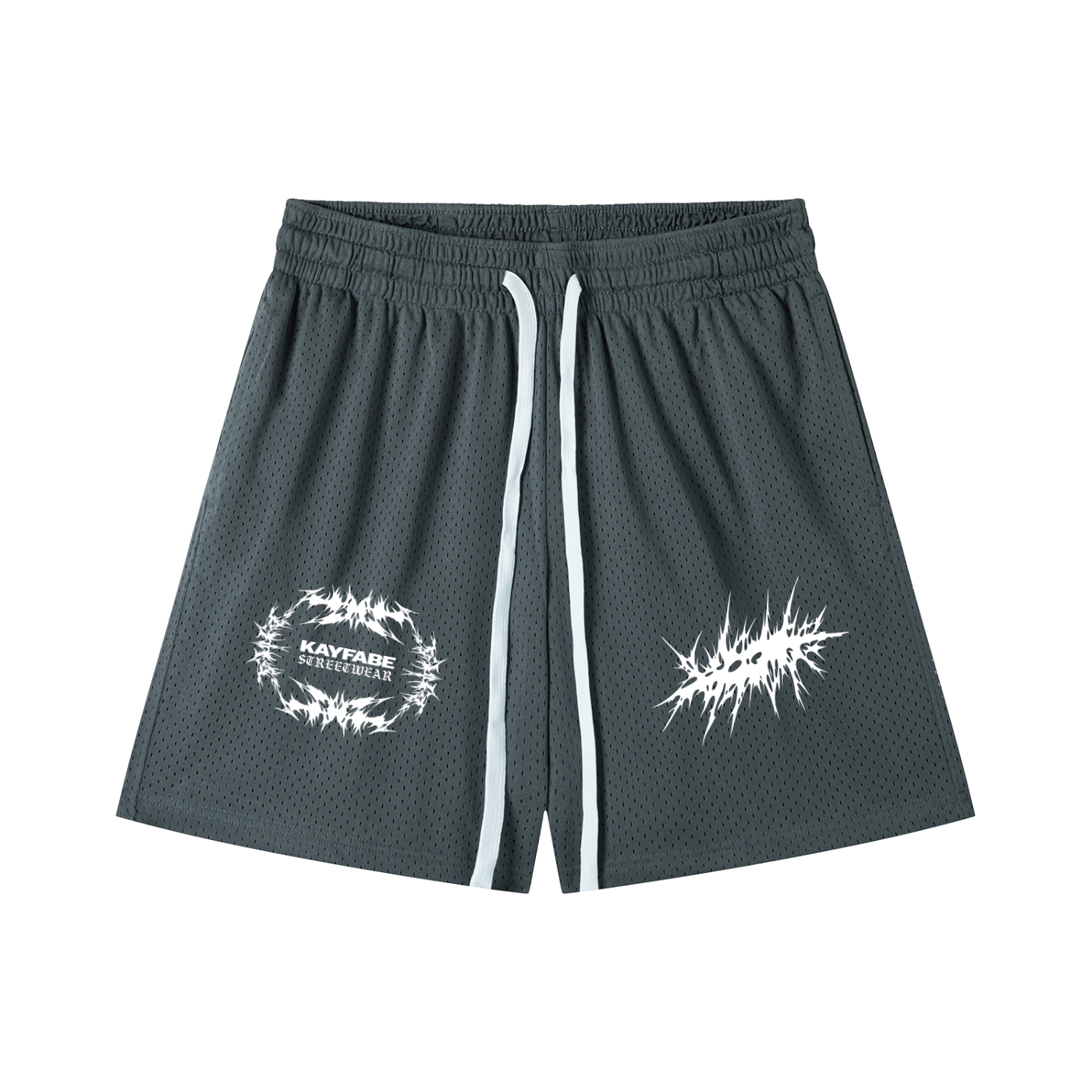 Mesh Drawstring Shorts