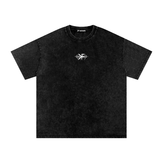 ECLIPSE Vintage Washed Oversized Cotton T-Shirt