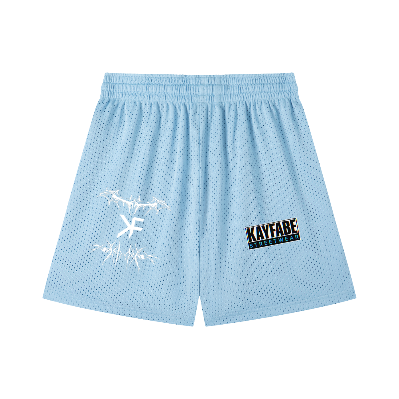Mesh Drawstring Shorts