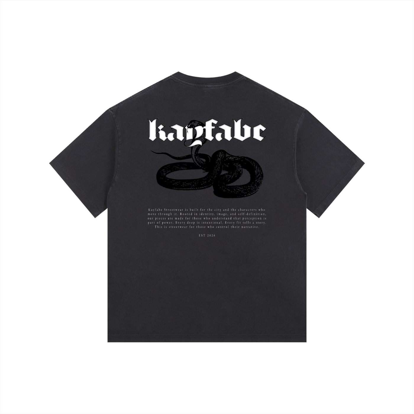 Vintage Washed Oversized Cotton T-Shirt