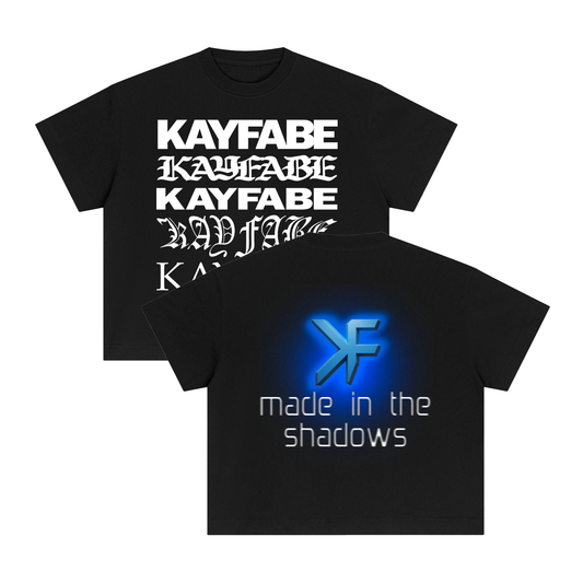 "NO SIGNAL" Cotton Boxy T-Shirt