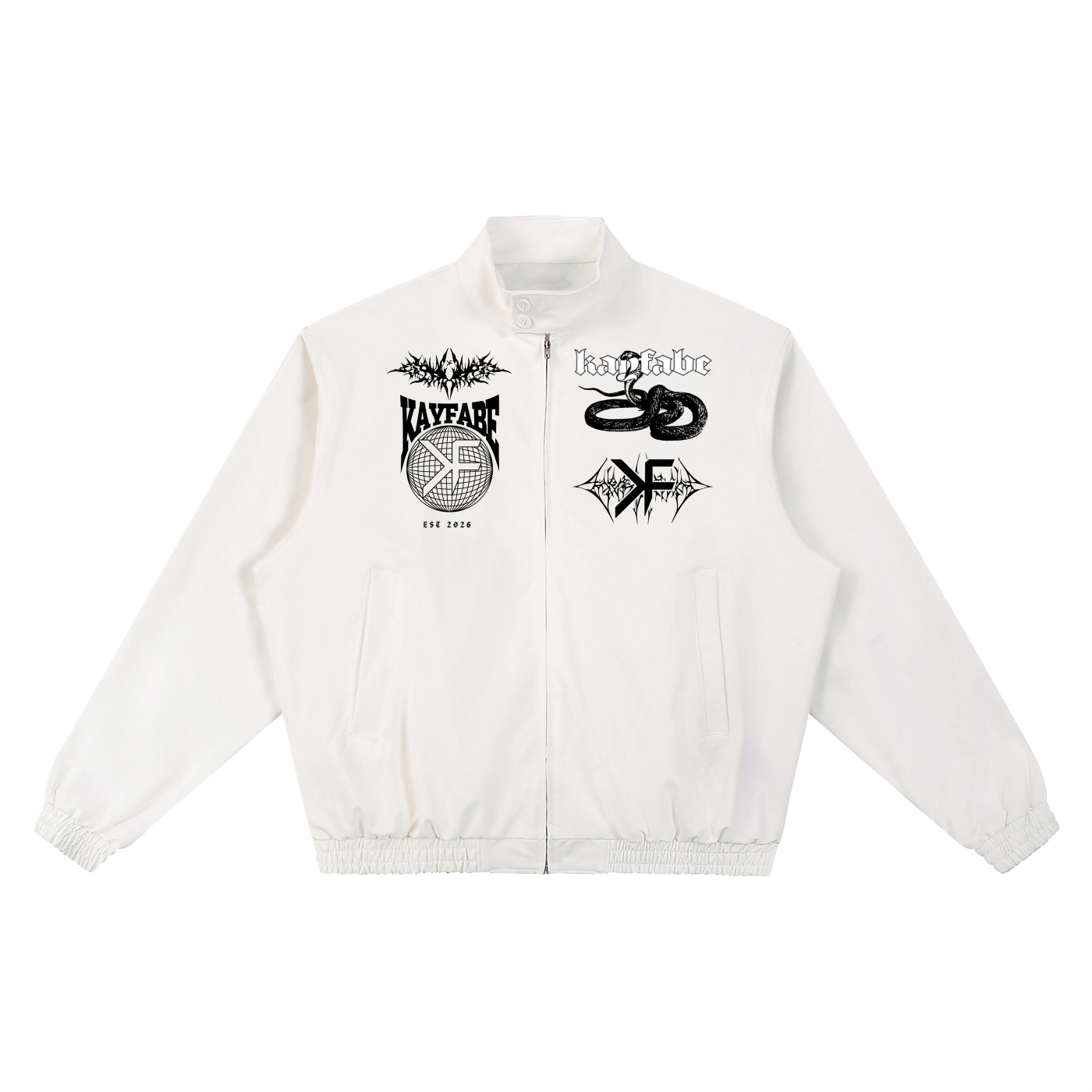 Stand Collar Bomber Jacket