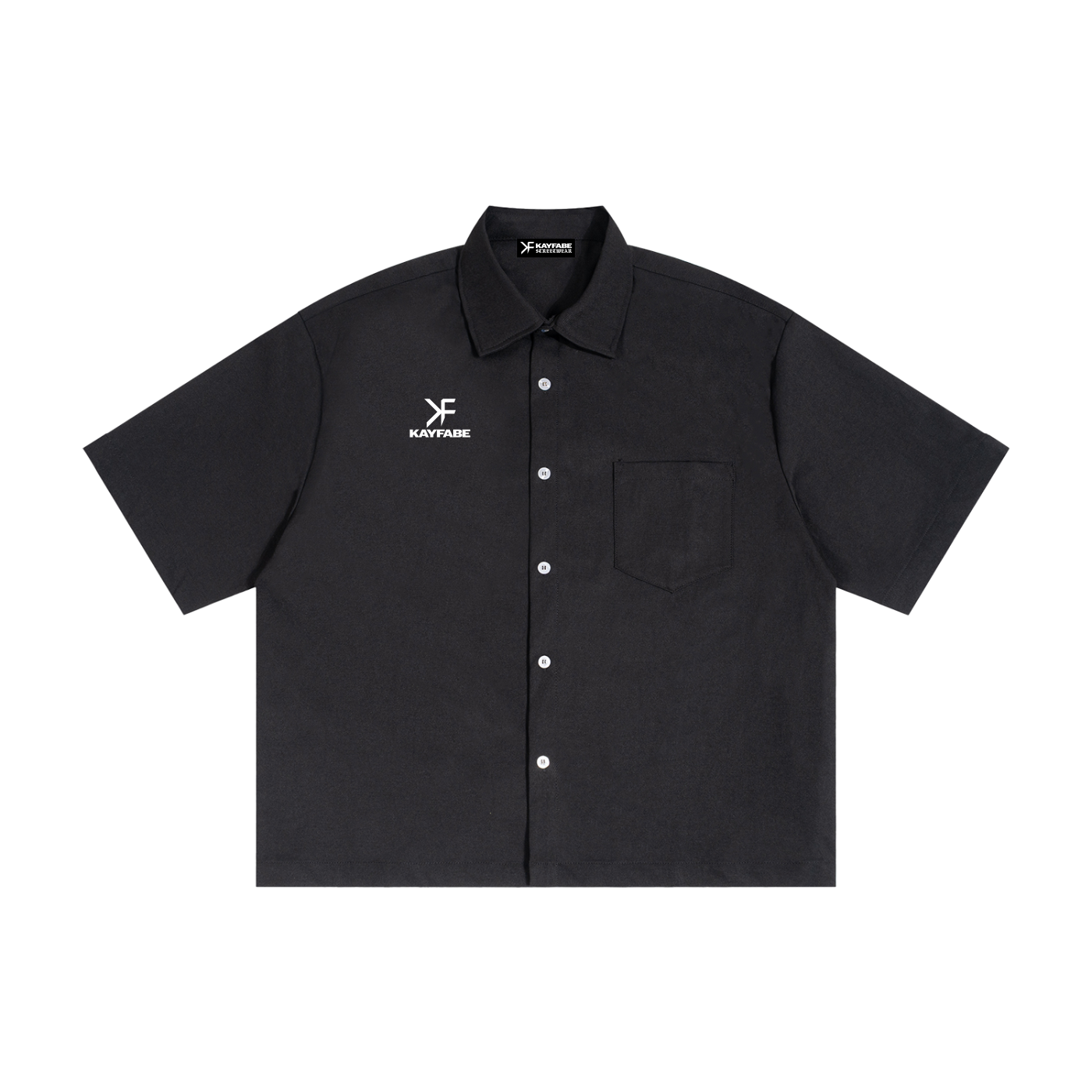 ISAIAH Boxy Heavyweight Button-Up Shirt
