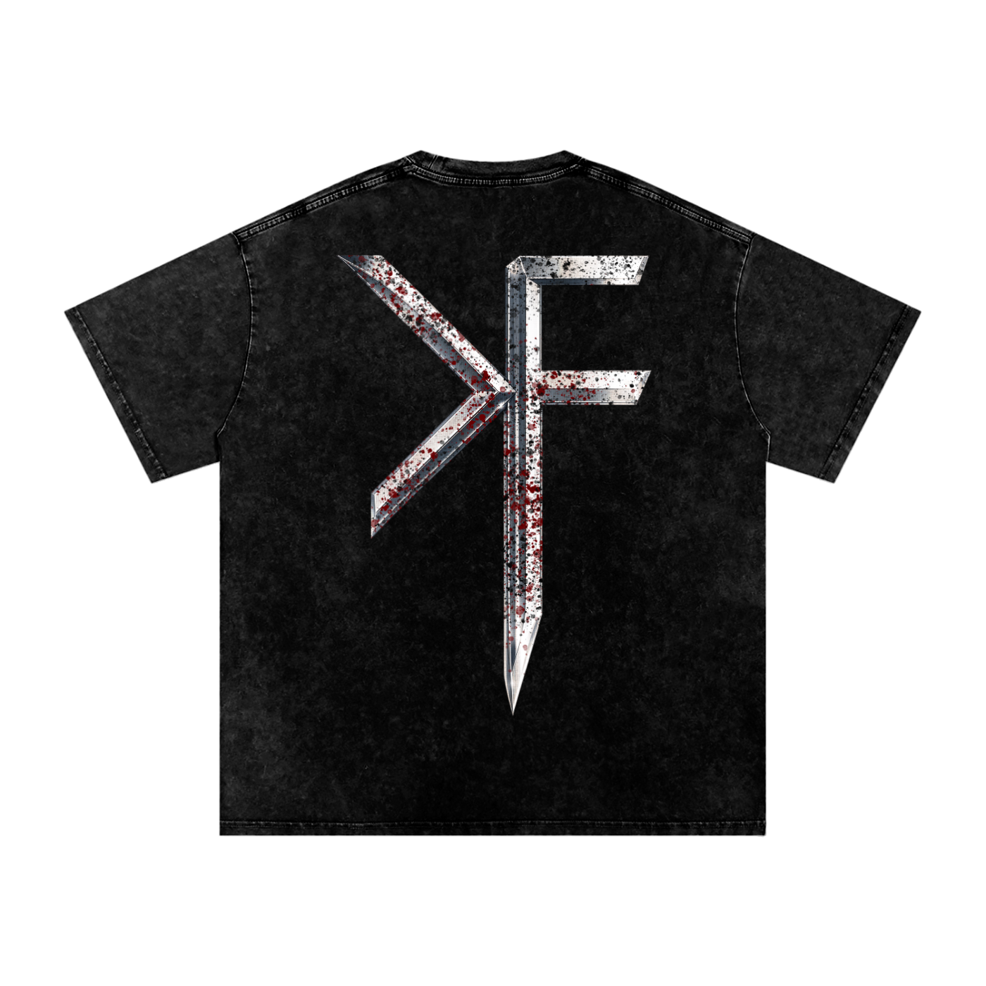 CLAYMORE Vintage Washed Oversized Cotton T-Shirt