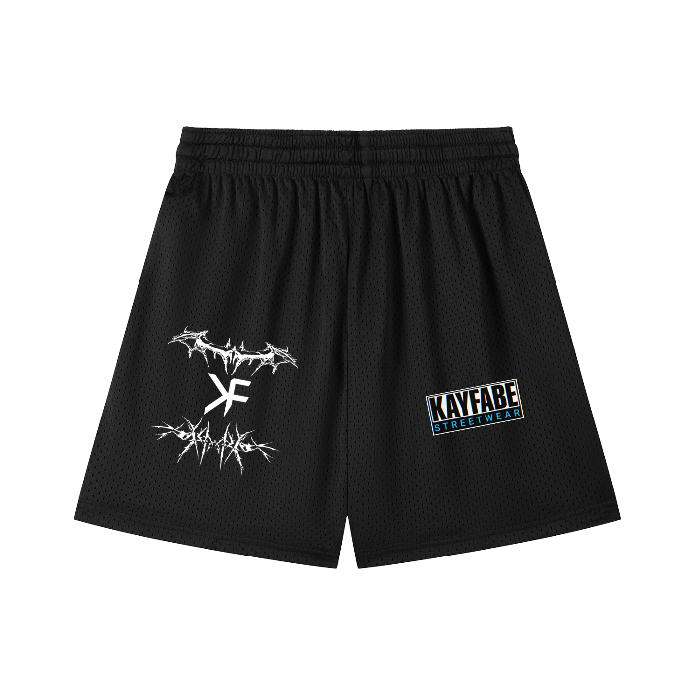 Mesh Drawstring Shorts