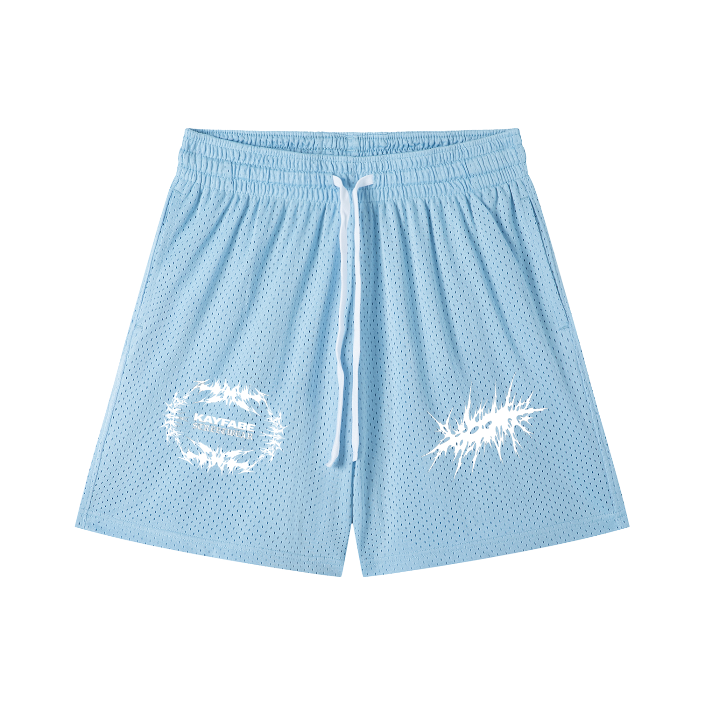 Mesh Drawstring Shorts